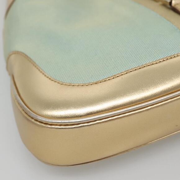GUCCI Jackie Shoulder Bag Canvas Green Gold 001 001 - Picture 12 of 16